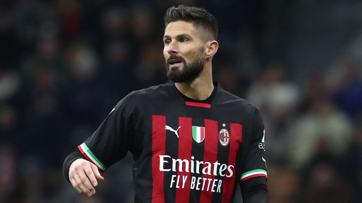AC Milan's Olivier Giroud
